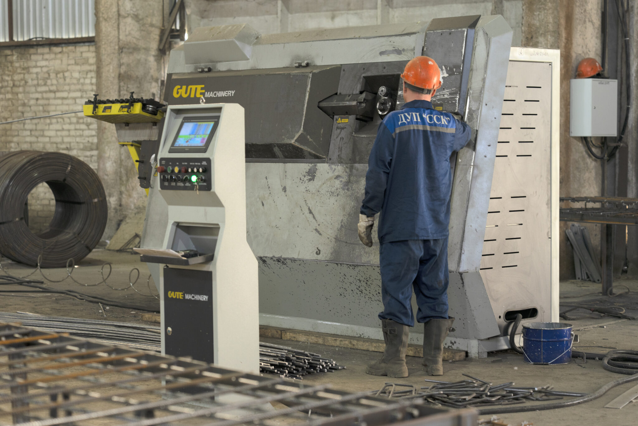 Заготовка арматуры