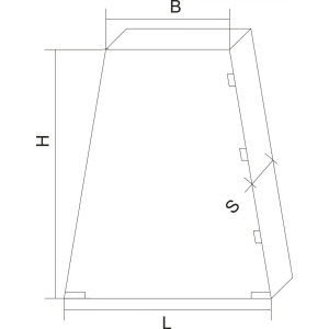 Контрофорс КФ1; КФ2