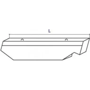 Балки жб односкатные пролетом 6,7.5, 9 и 10.5 м