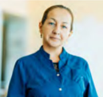 Заведующая столовой Валентина Сергеевна Пахарь